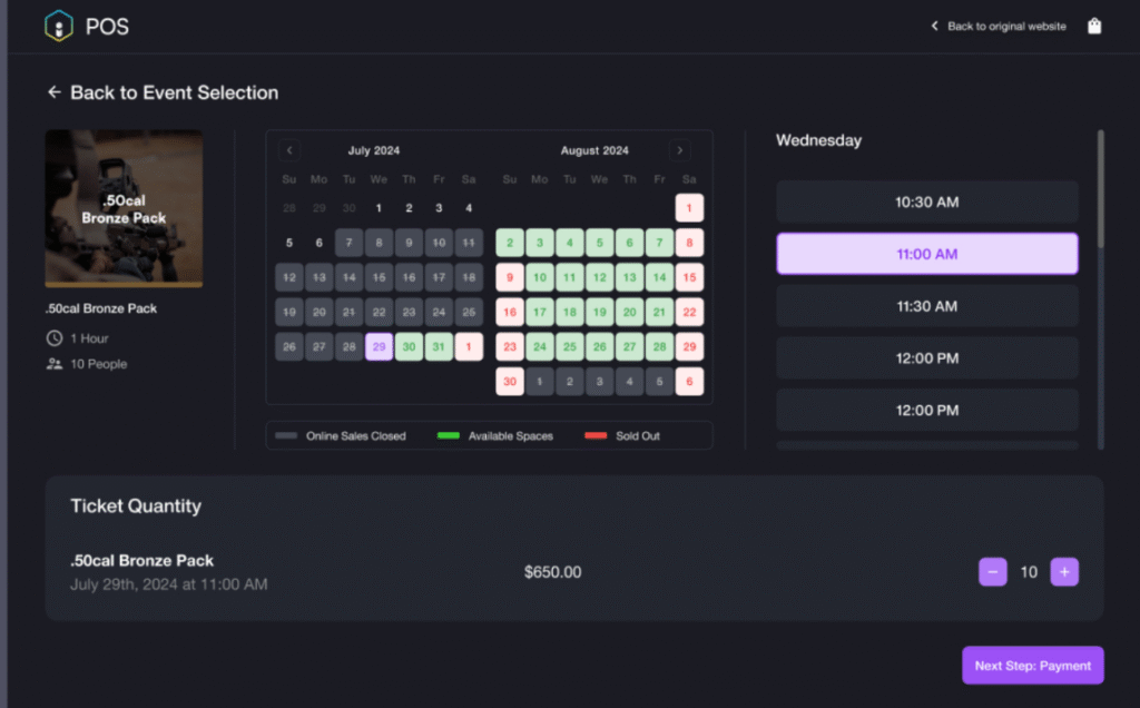 Item POS – Event & Party Booking System screenshot 1 (4)