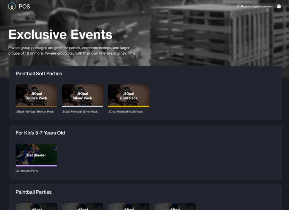 Item POS – Event & Party Booking System screenshot 2 (5)